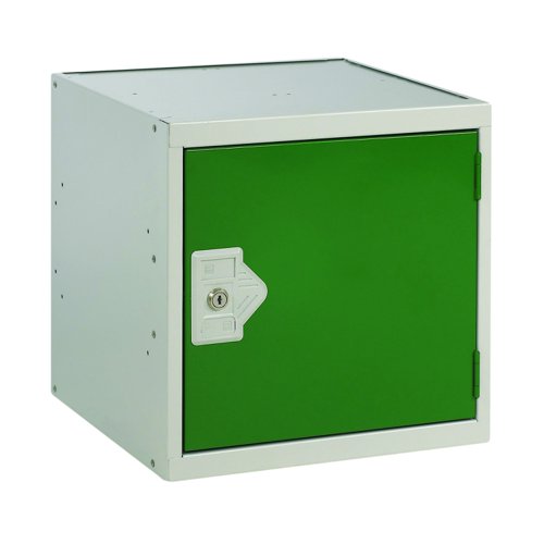ACTIVECOAT 1 Door Cube Locker 300x300x300mm Green Door QU1212A01GUPD