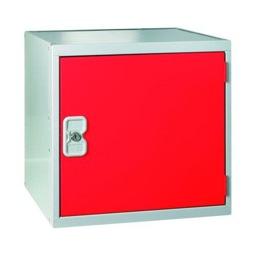 ACTIVECOAT 1 Door Cube Locker 380x380x380mm Red Door QU1515A01GURD