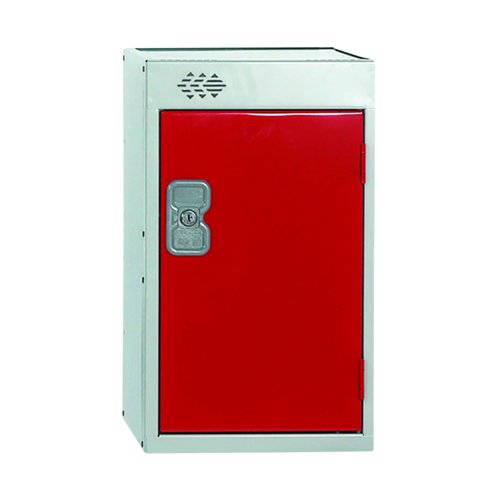 ACTIVECOAT 1 Door Quarto Locker 300x300x511mm Red Door MQ2211GURD00