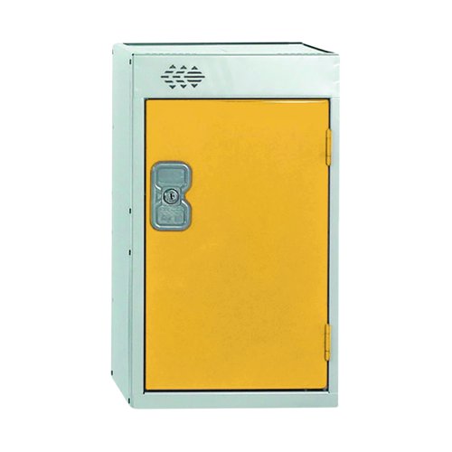 ACTIVECOAT 1 Door Quarto Locker 300x300x511mm Yellow Door MQ2211GUYD00