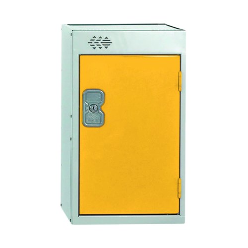 ACTIVECOAT 1 Door Quarto Locker 300x450x511mm Yellow Door MQ2511GUYD00
