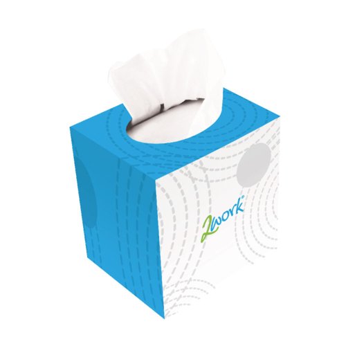 Facial Tissues Cube Cream 70sheets (Pack 24)