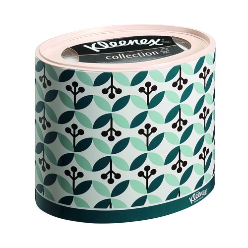 KLEENEX Facial Tissues Oval Box 64 Sheets (Pack 10) 8826