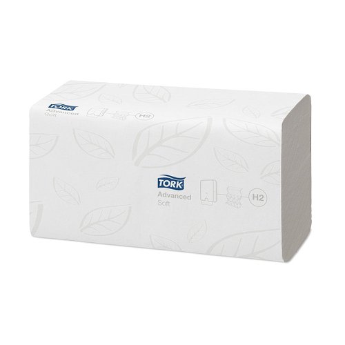 Tork Xpress H2 Hand Towel 2ply 180sheets White (Pack 21) 120225