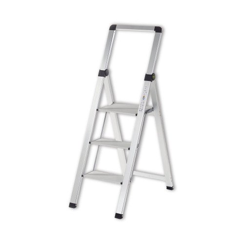 Climb-It Slim Folding Steps 3 Tread With Handrail FS193Z