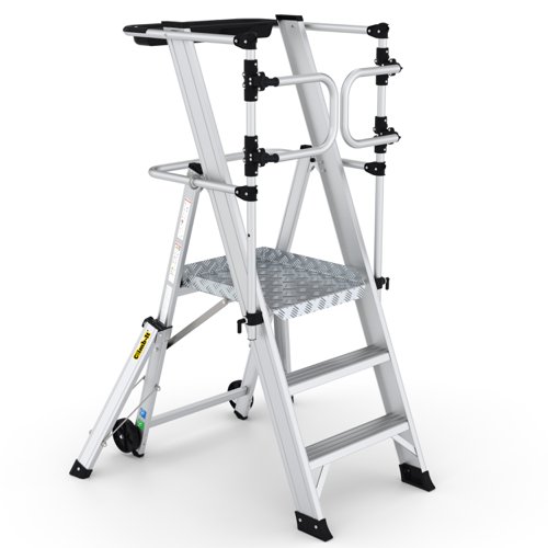 Climb-It Large Platform Folding Step 3 Tread CAG303