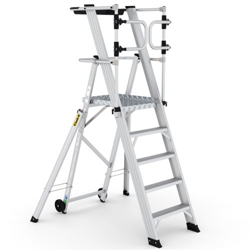 Climb-It Large Platform Folding Step 5 Tread CAG305