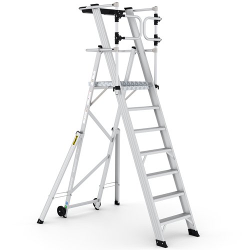 Climb-It Large Platform Folding Step 7 Tread CAG307