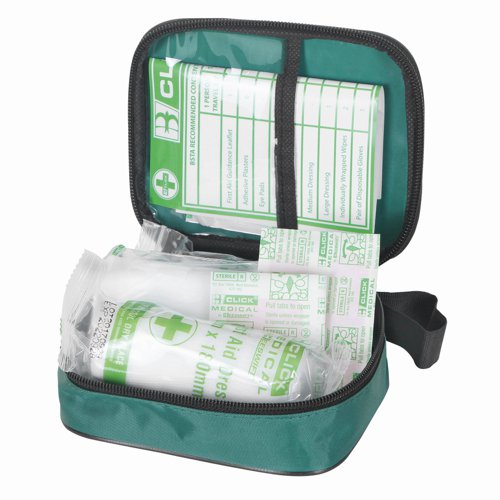 Click Medical First Aid Kit Pouch 1 Person CM0002