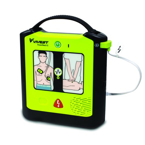 ViVest Power Beat X1 Semi-Automatic Defibrillator CM2080