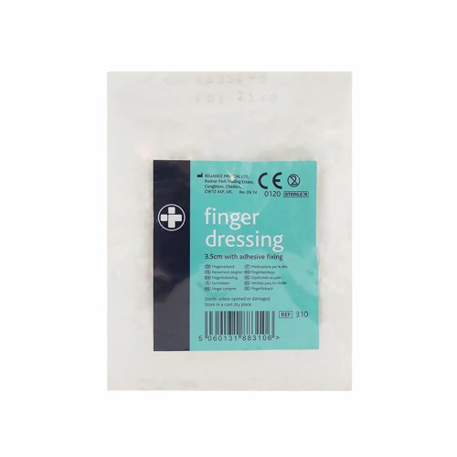 Reliance Medical Finger Dressing Adhesive Fixing 35mm (Pack 10) 310