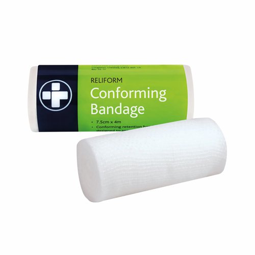 Reliance Medical Reliform Conforming Bandage 75mmx4m (Pack 10) 432