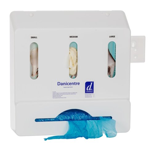 Danicentre Wall Mountable Triple Glove & Apron Dispenser SDCS