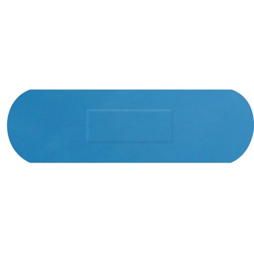 Blue Detectable Plasters Senior Strip 75x25mm (Pack 100)