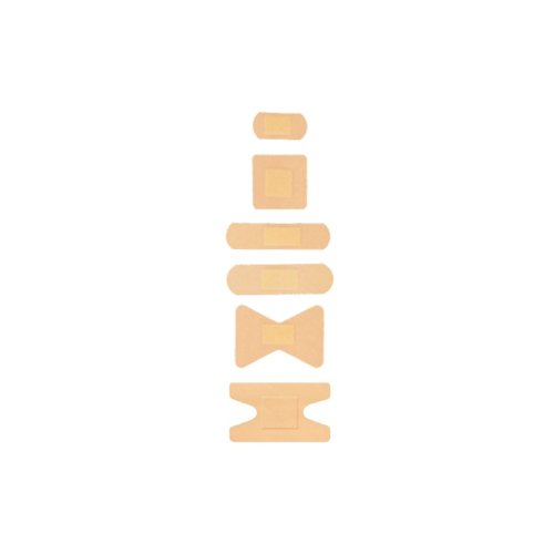 Washproof Plasters Assorted Sizes (Pack 100)