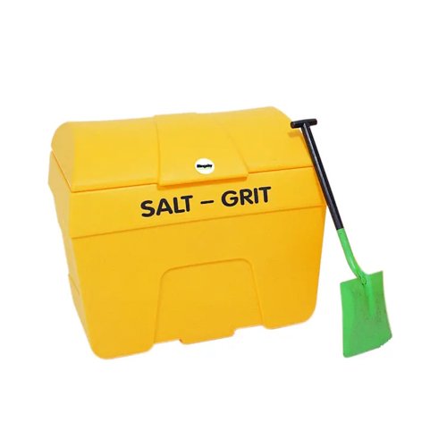 Slingsby Heavy Duty Salt and Grit Bin 200 Litre Yellow 317055