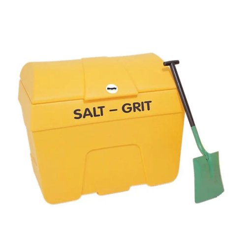 Slingsby Heavy Duty Salt and Grit Bin 400 Litre Yellow 317066