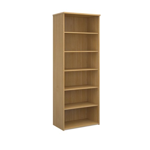 Universal Bookcase 800x470x2140mm Oak Finish R2140O