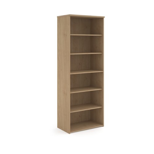 Universal Bookcase 800x470x2140mm Kendal Oak Finish R2140KO