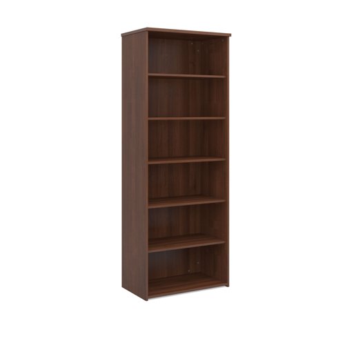 Universal Bookcase 800x470x2140mm Walnut Finish R2140W