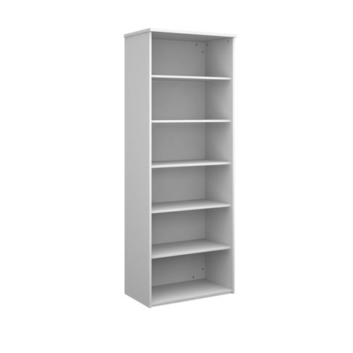 Universal Bookcase 800x470x2140mm White Finish R2140WH