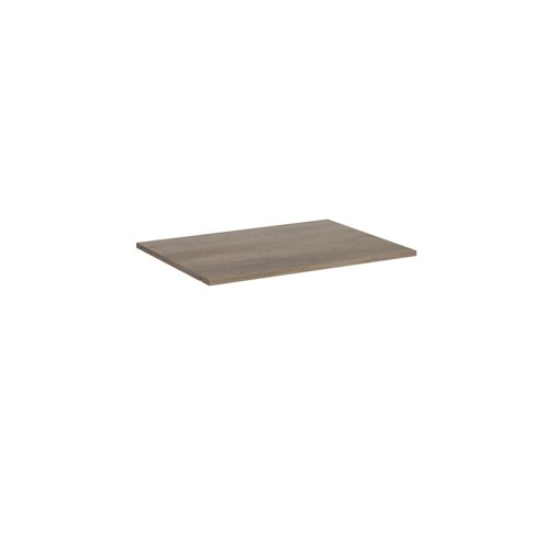 Universal Bookcase Shelf Grey Nebraska Oak Finish BSNO