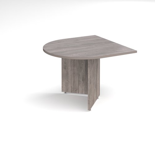 Radial Boardroom Table Extension 1000mm Grey Oak EB10DGO