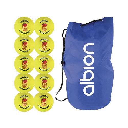 Albion Official Dodgeball 150mm Junior Set (Pack 10) PP-15155-010K
