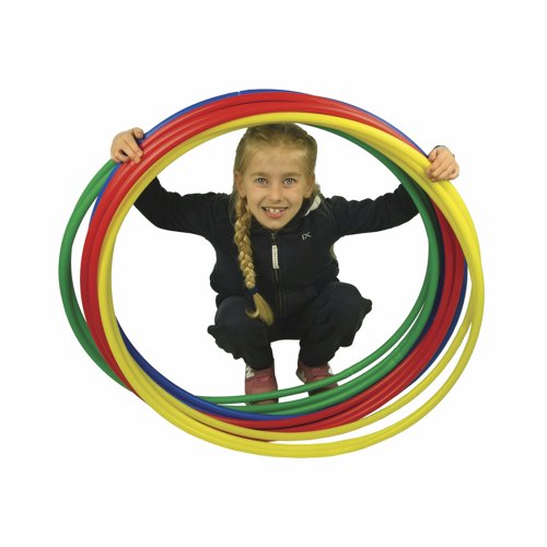 Children's Hula Hoops 600mm Assorted Colours (Pack 12) RH-17401-012K