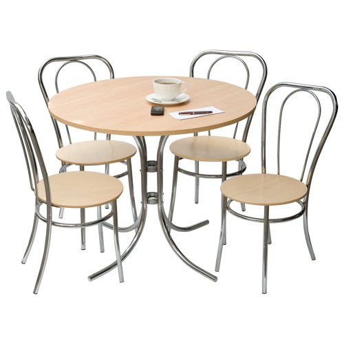 Teknik Office Deluxe Bistro Set Beech 6400
