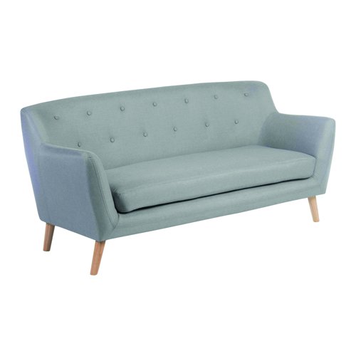Teknik Office Skandi Three Seater Sofa Grey 6982