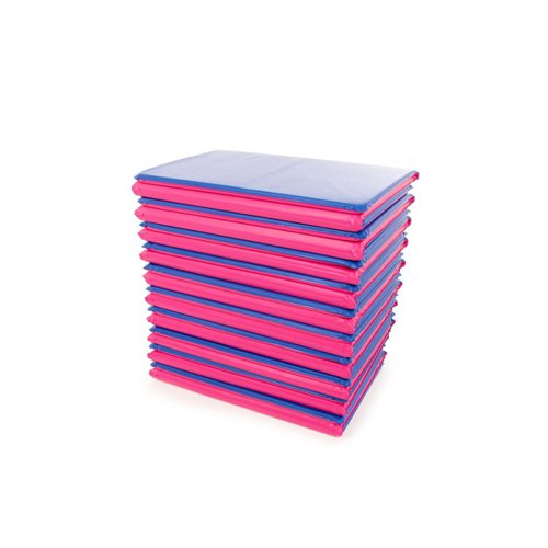 Early Years Value Sleep Mat1140x560mm Blue & Pink (Pack 10)0681-Blue and Pink