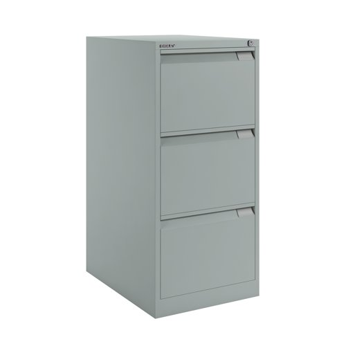 Bisley Filing Cabinet 3 Drawer 470x622x1016mm Grey BS3EGY