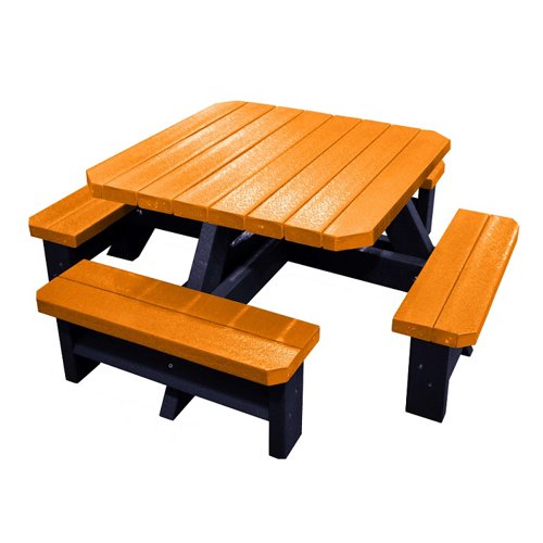 Parrot Children's Recycled Plastic Outdoor Picnic Table PARROTJR