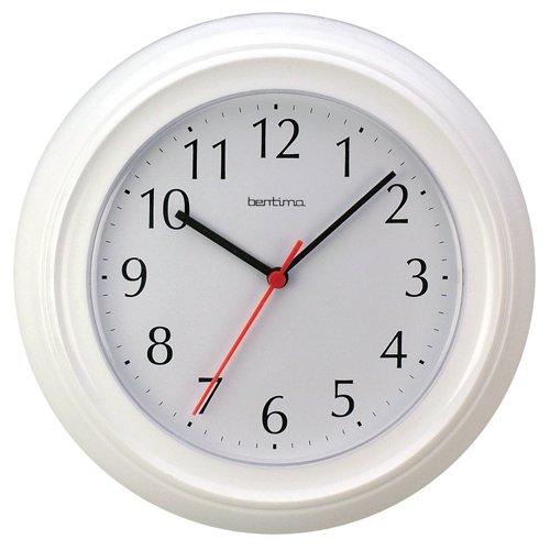 Acctim Wycombe Wall Clock 220mm White