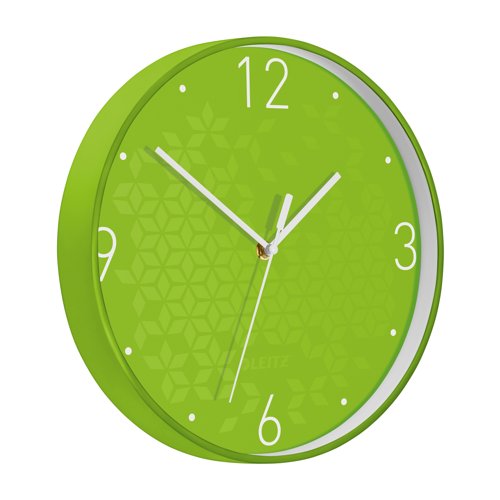 Leitz WOW Wall Clock Green 90150054