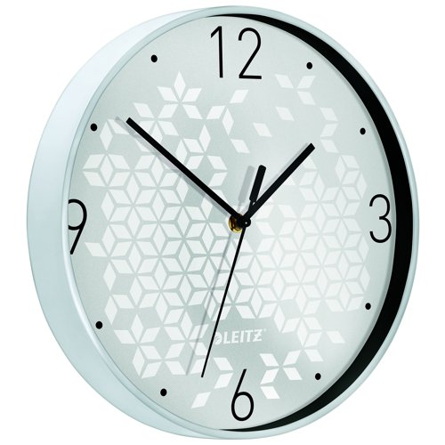 Leitz WOW Wall Clock White 90150001