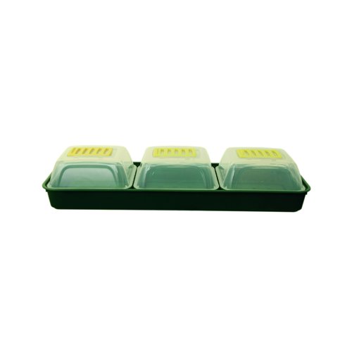 Whitefurze Windowsill Propagator Set Green/Clear G2666SET