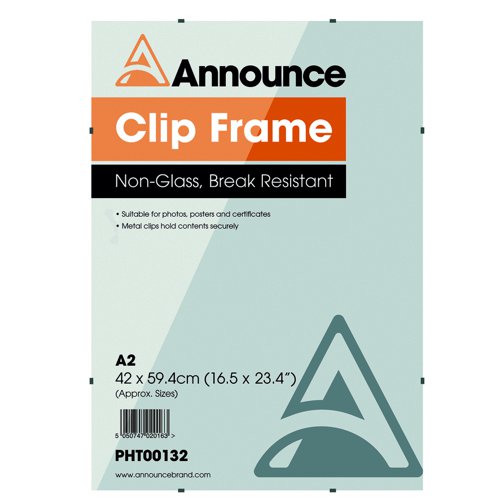 Announce Metal Clip Frame A2 PHT00132