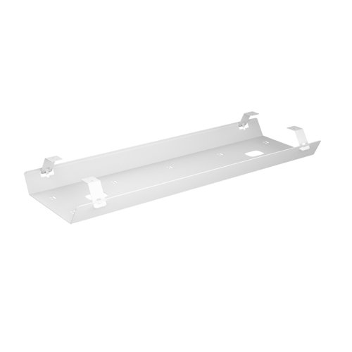 Connex Double Cable Tray 1150mm White R2-COU14DCT-WH