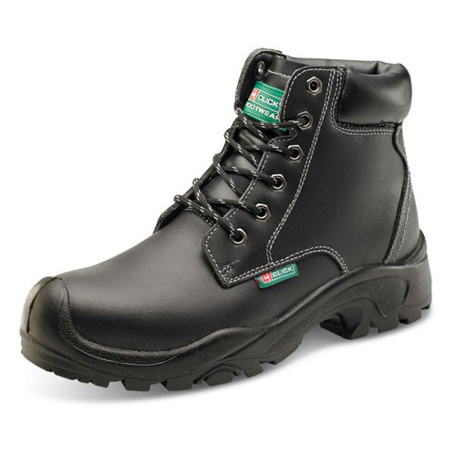 Beeswift Six-Eyelet PU/Rubber Boot Black Size 4/EU37 CF60BL04