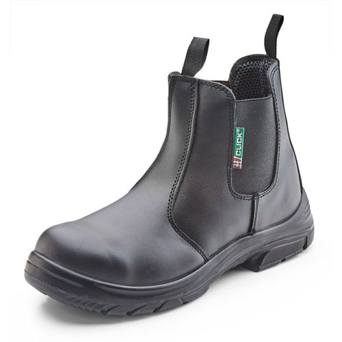 Beeswift Dual Density PU Dealer Boot Black (Size 3-13) (1 Pair) CF116
