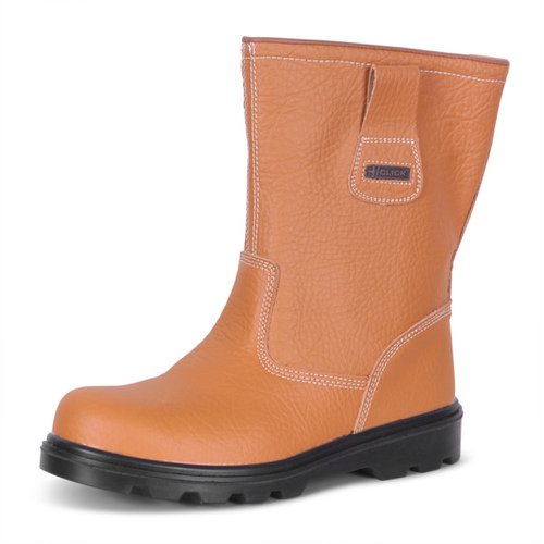 Beeswift Lined Rigger Boot Tan (Size 4-13) (1 Pair) RBLS