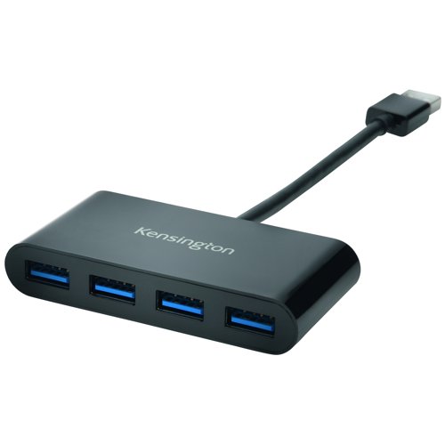 Kensington UH4000 USB 3.0 4-Port Hub Black K39121EU