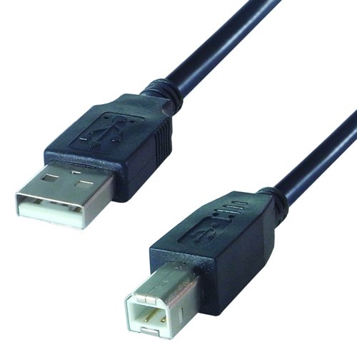 ConnektGear USB 2.0 Connector Cable USB-A Male to USB-B Male 5m (Pack 2) 26-2908/2