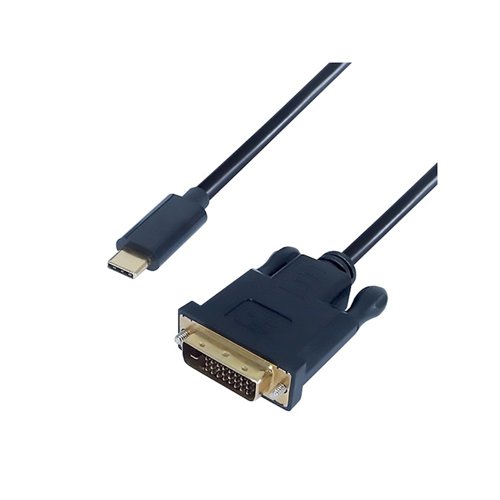 USB Display Cable Type C to DVI 2m