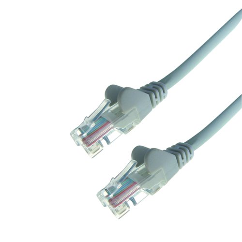ConnektGear RJ45 Cat 6 Snagless Network Cable 1m Grey 31-0010G