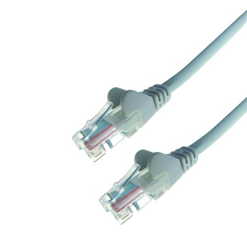 ConnektGear RJ45 Cat 6 Snagless Network Cable 3m Grey 31-0030G