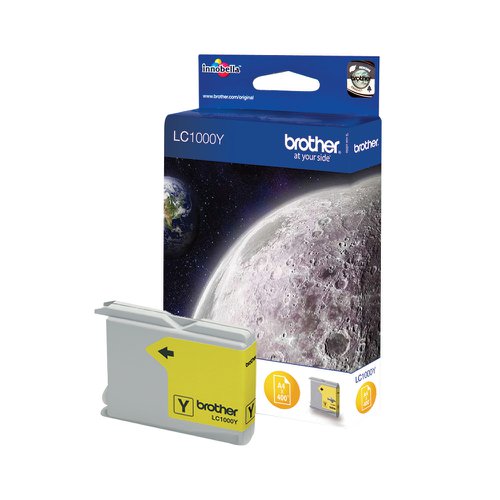 Brother Inkjet Cartridge Yellow LC1000Y