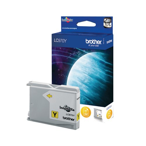 Brother Inkjet Cartridge Yellow LC970Y